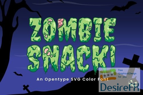 Zombie Snack font