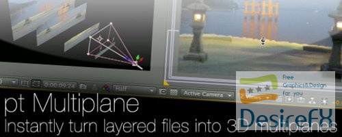 Aescripts pt_Multiplane v2.86 Plugin for After Effects Win/Mac