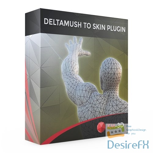 DeltaMushToSkin v1.0 Plugin for 3ds Max 2013 - 2024