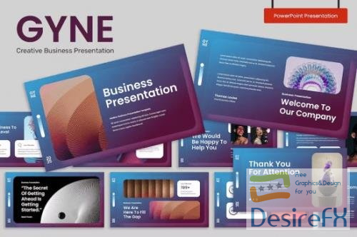 GYNE - Modern Creative Business Plan Presentation