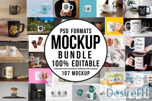 Mockup Bundle - 107 Premium Graphics