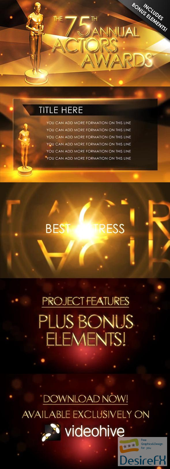 VideoHive Awards Show Package 741139