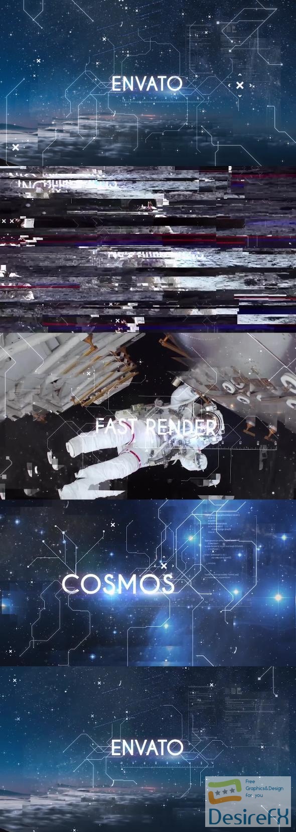 VideoHive Epic Space Slideshow 20128227