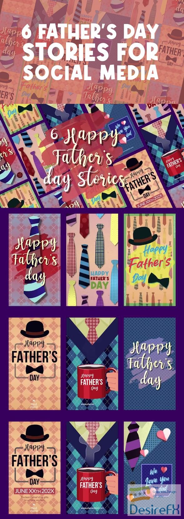 VideoHive Father's Day Stories 45860679