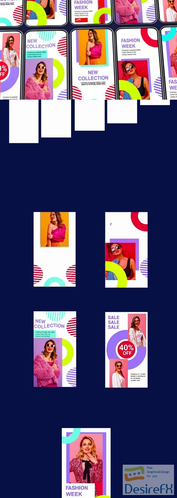 VideoHive Funky Fashion After Effects Instagram Story 45524396
