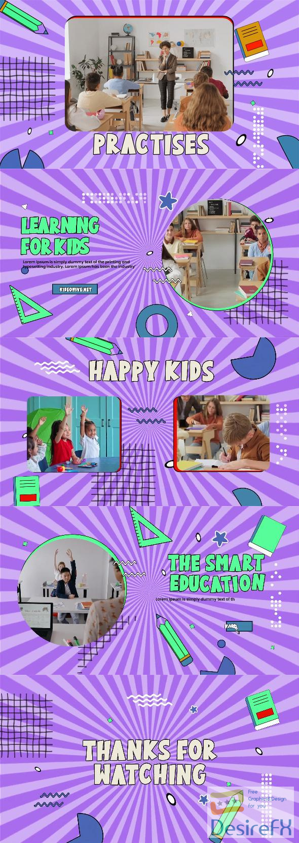 VideoHive Joyfull Kids Education Promo 45635443