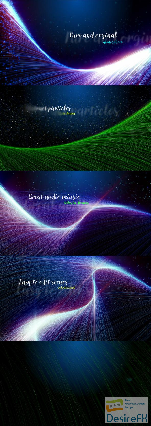 VideoHive Particles and Creative Titles 45689360