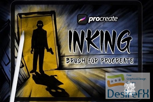 Dansdesign Inking Brush Procreate - 2KV4PUT