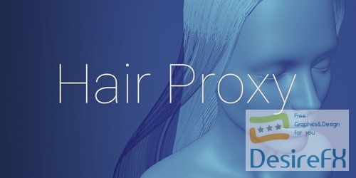 Hair Proxy v1.3 - Blender Addon