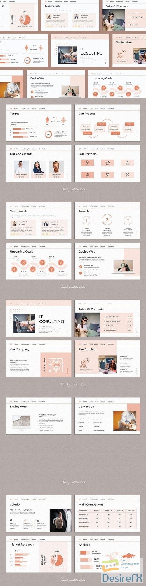 IT Consulting PowerPoint Presentation Template