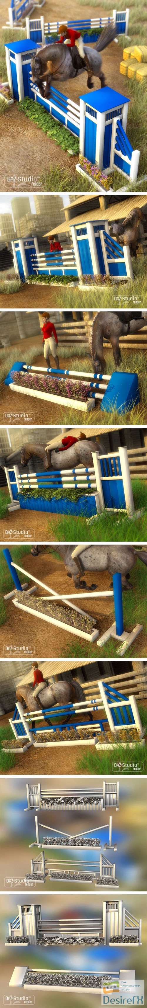 Jump Your Way - Set of Jumping Gates