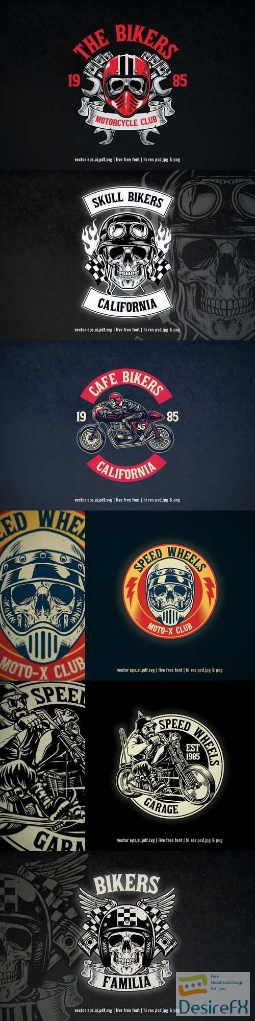 Motorcycle club logo