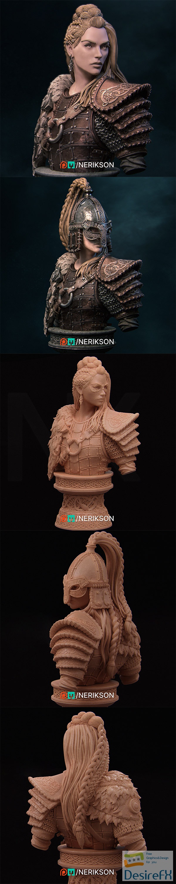 Nerikson – Thyra Bustst – 3D Print