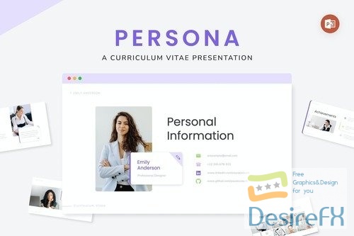 Persona - A Curriculum Vitae Powerpoint