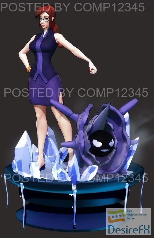Pokemon Lorelei 3D Print