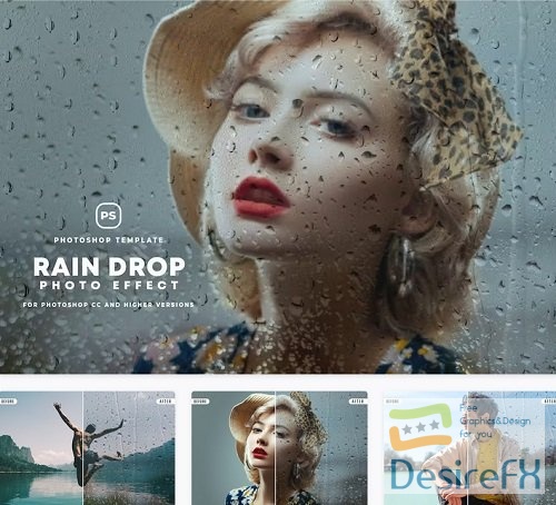 Raindrop Photo Effect - 46412869