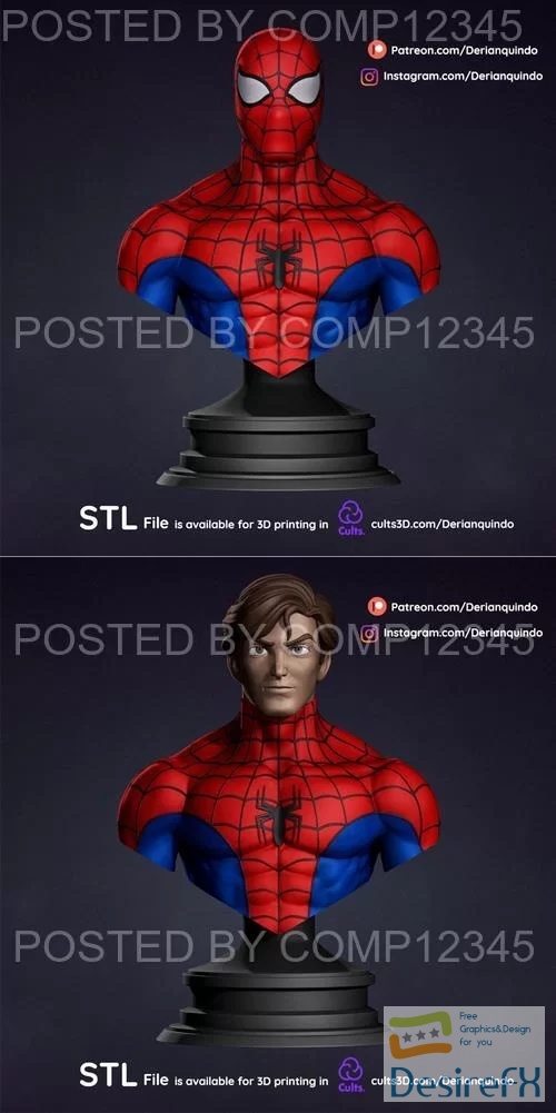 Spiderman Mask 3D Print