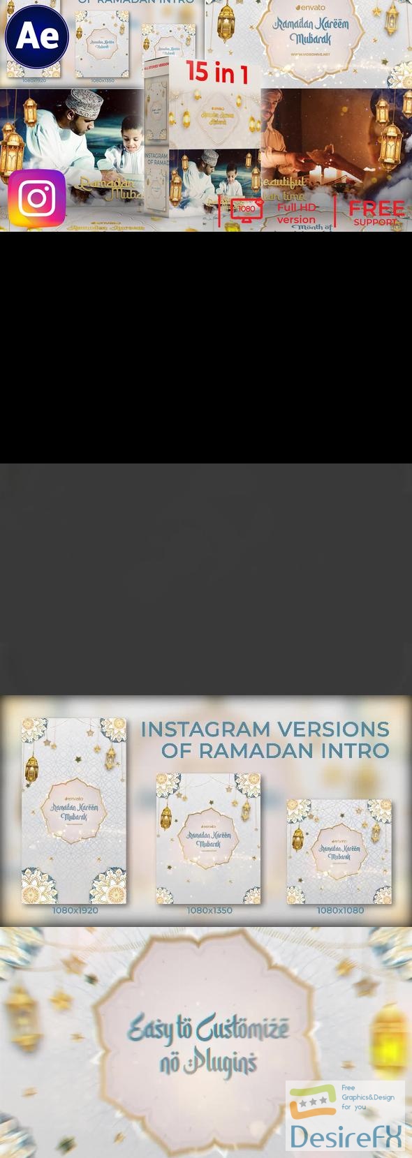 VideoHive 10 In 1 Ramadan Slideshow an Intro 46180181