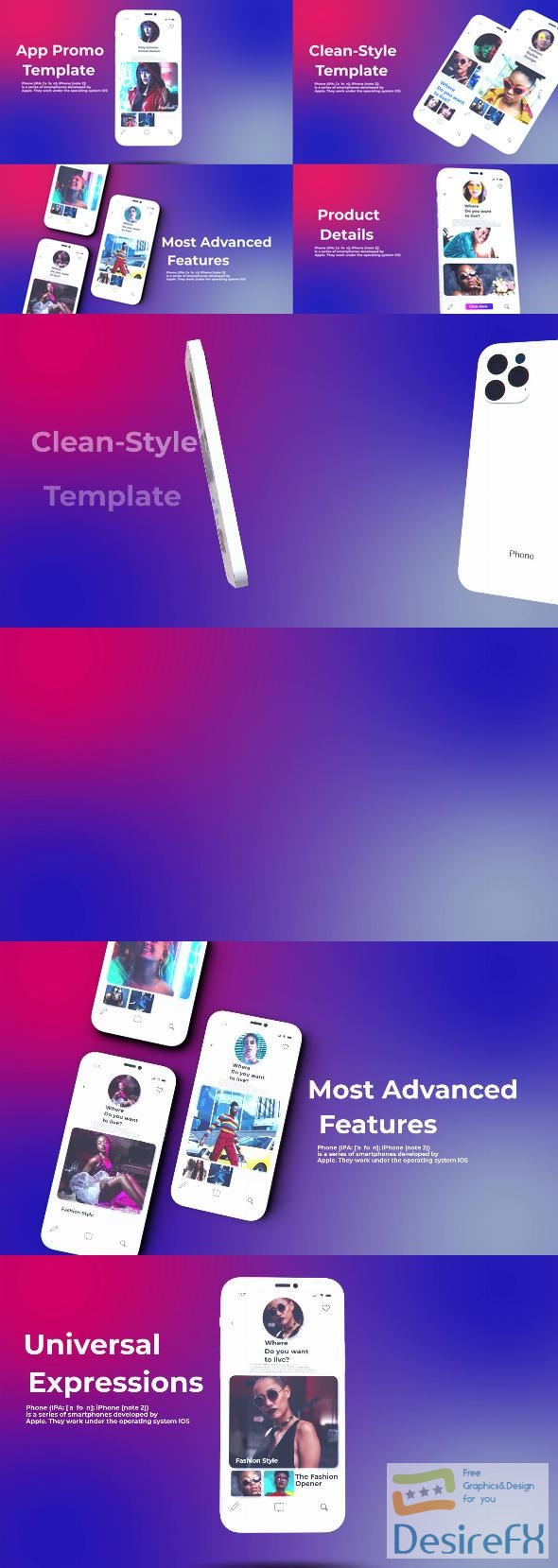VideoHive App Promo Light Version 30358846