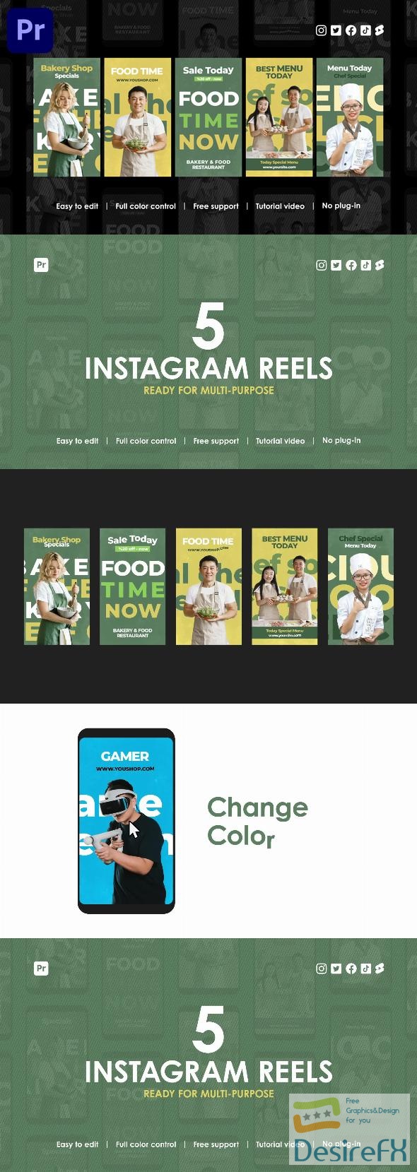 VideoHive Chef Instagram Reels 46241184