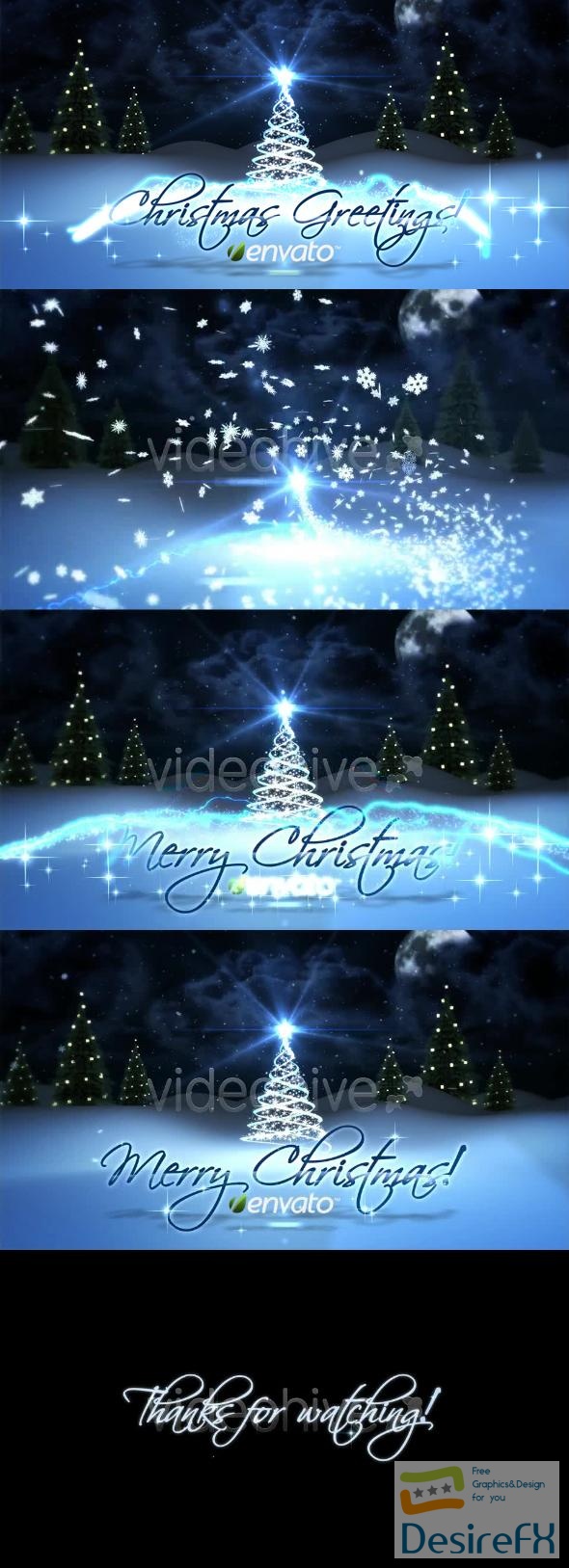 VideoHive Christmas Greetings 3455603