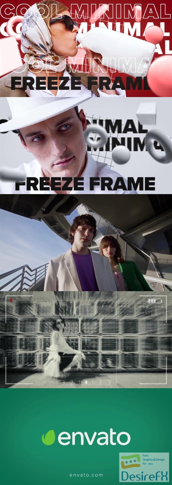 VideoHive Cool Minimal Freeze Frame 46268701