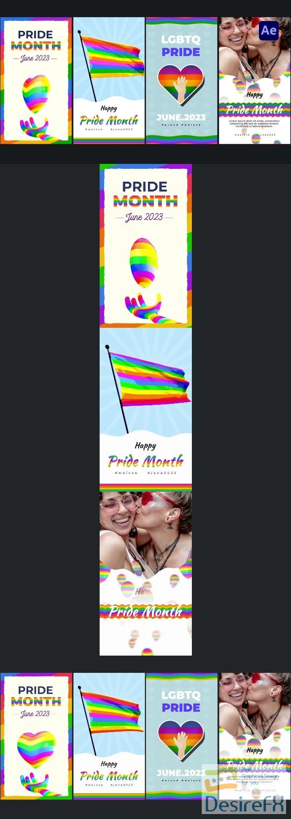 VideoHive Pride LGBTQ Stories Pack 46094501