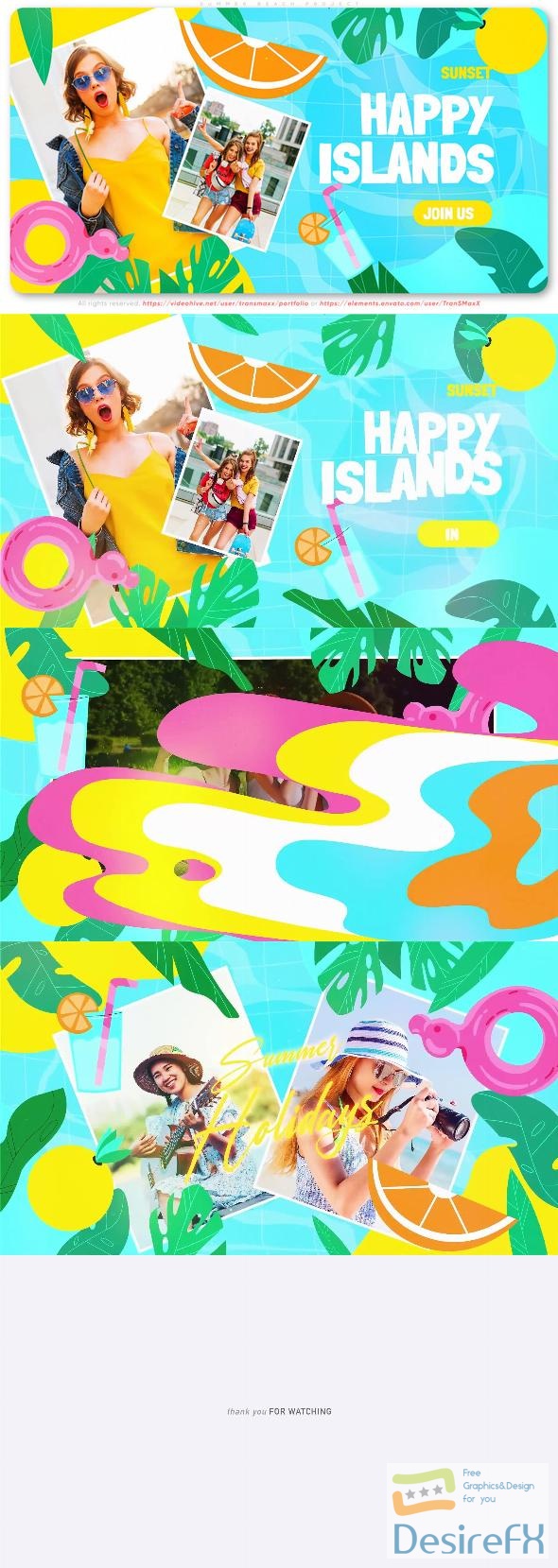 VideoHive Summer Beach Project 46298864