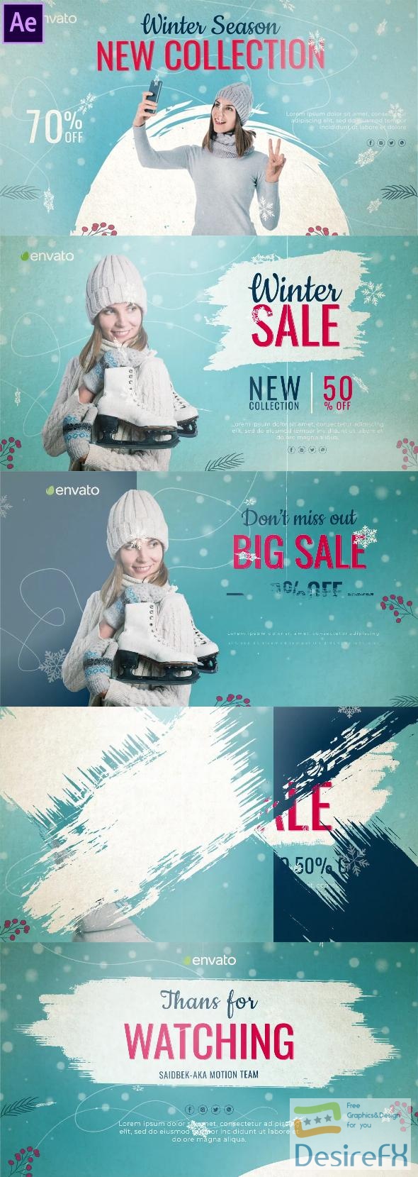 VideoHive Winter Sale Fashion Promo 40826102