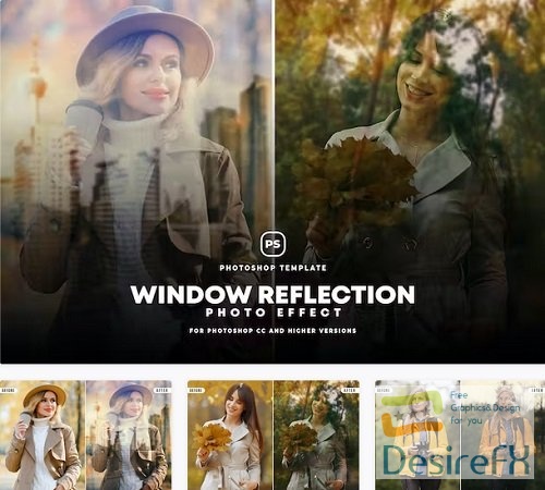 Window Reflection Photo Effect - YP228KU