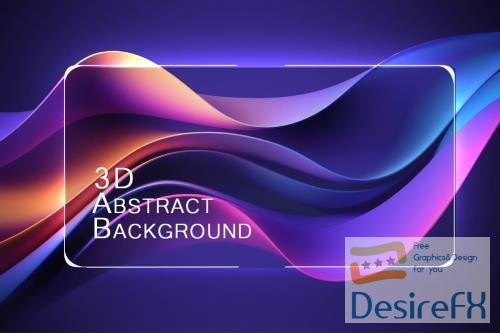 3D Abstract Background vol 3
