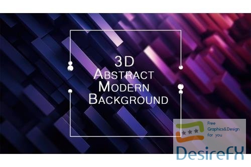 3D Abstract Modern Background