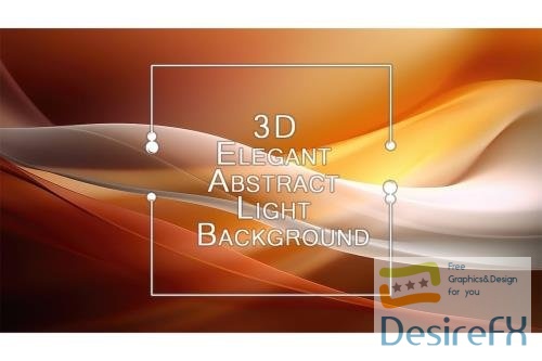 3D Elegant Abstract Light Background