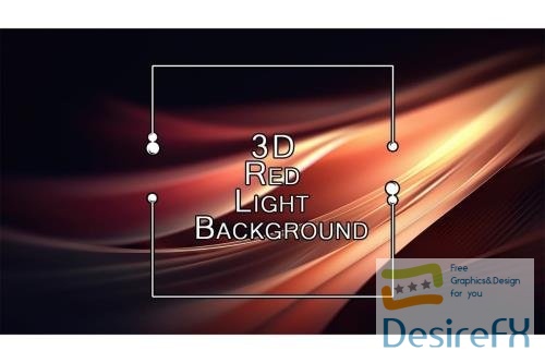 3D Red Light Background