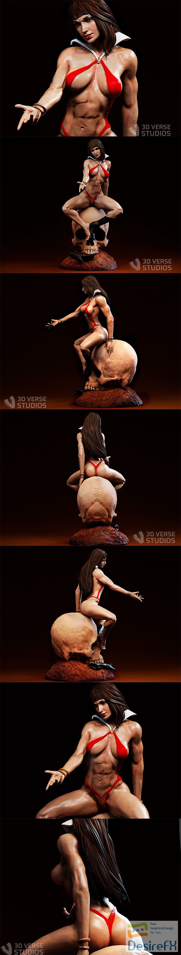 3d Verse Studios – Vampirella – 3D Print