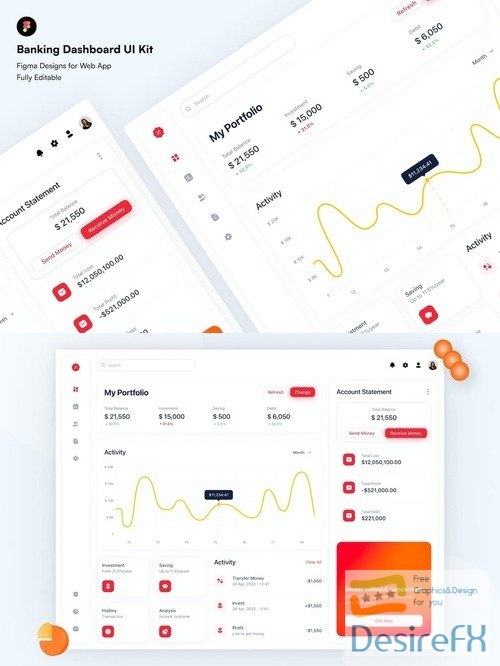 Banking Dashboard UI Kit