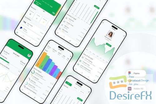 Banking & Finance Mobile App UI Kit