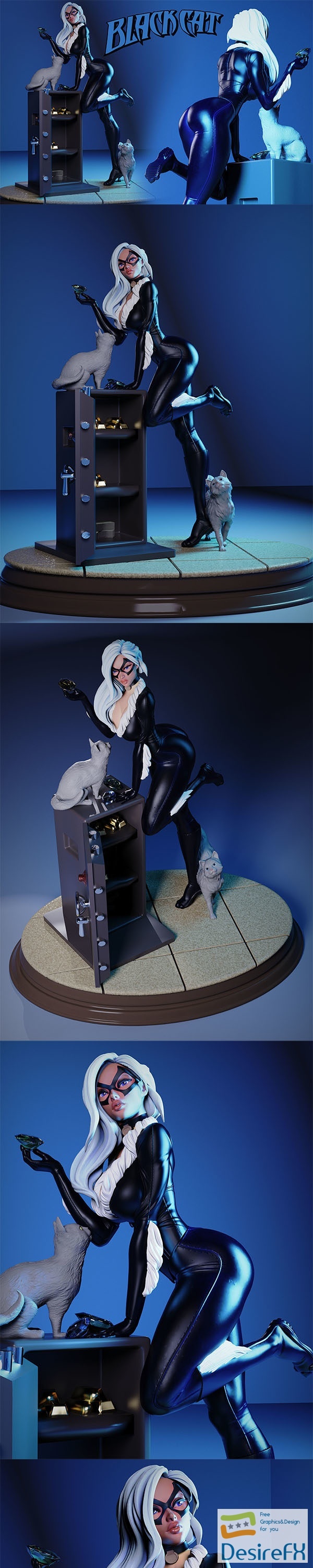 Black Cat – 3D Print Model