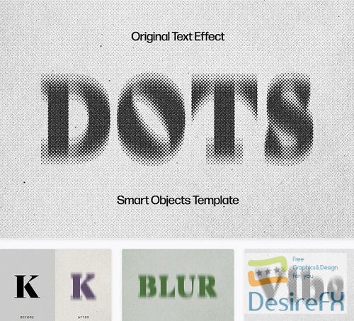 Blurred Dots Text Effect - 31379980