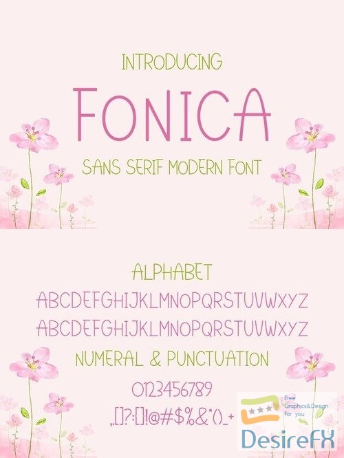 Fonica Font