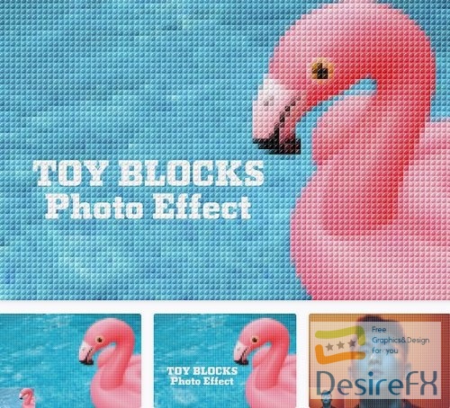 Toy Blocks Photo Effect - QE79FWW