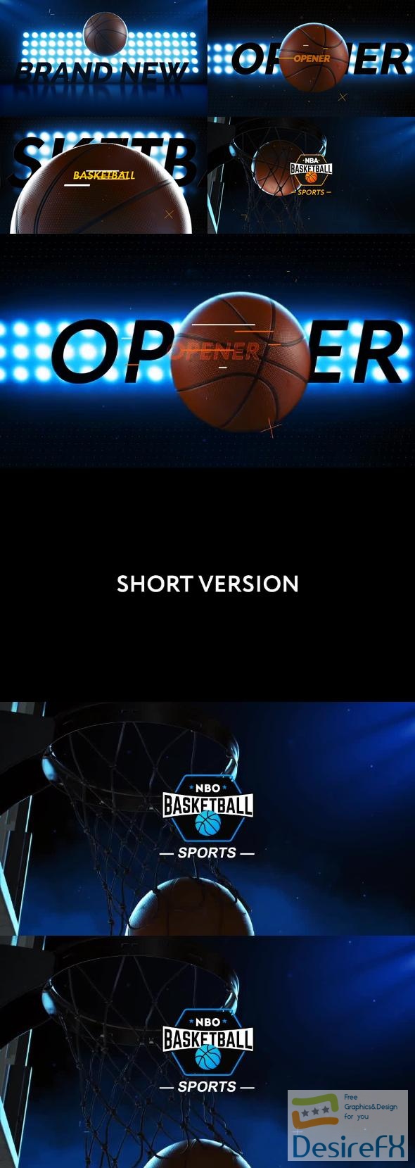VideoHive Basketball Logo Opener 24272109