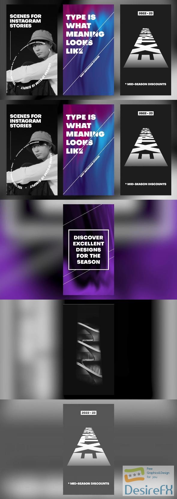 VideoHive Big Typography for Instagram Stories | Premiere Pro 42847262