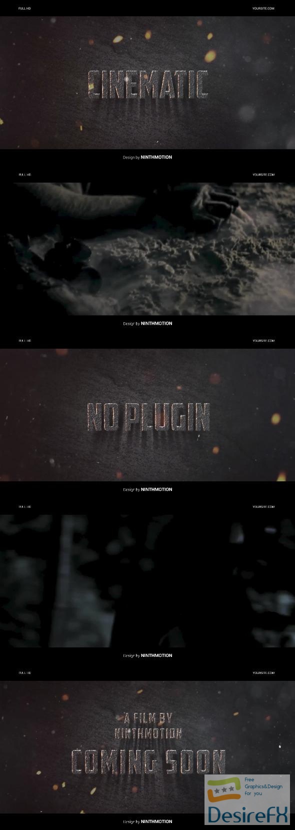 VideoHive Cinematic Action Stone Trailer 47621669