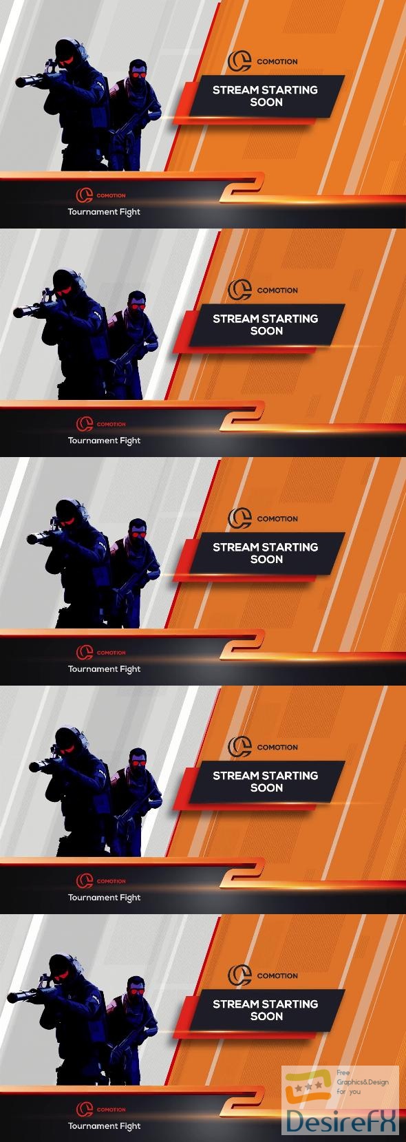 VideoHive Counter Strike 2 ( Loop Stream Screen ) 47354248