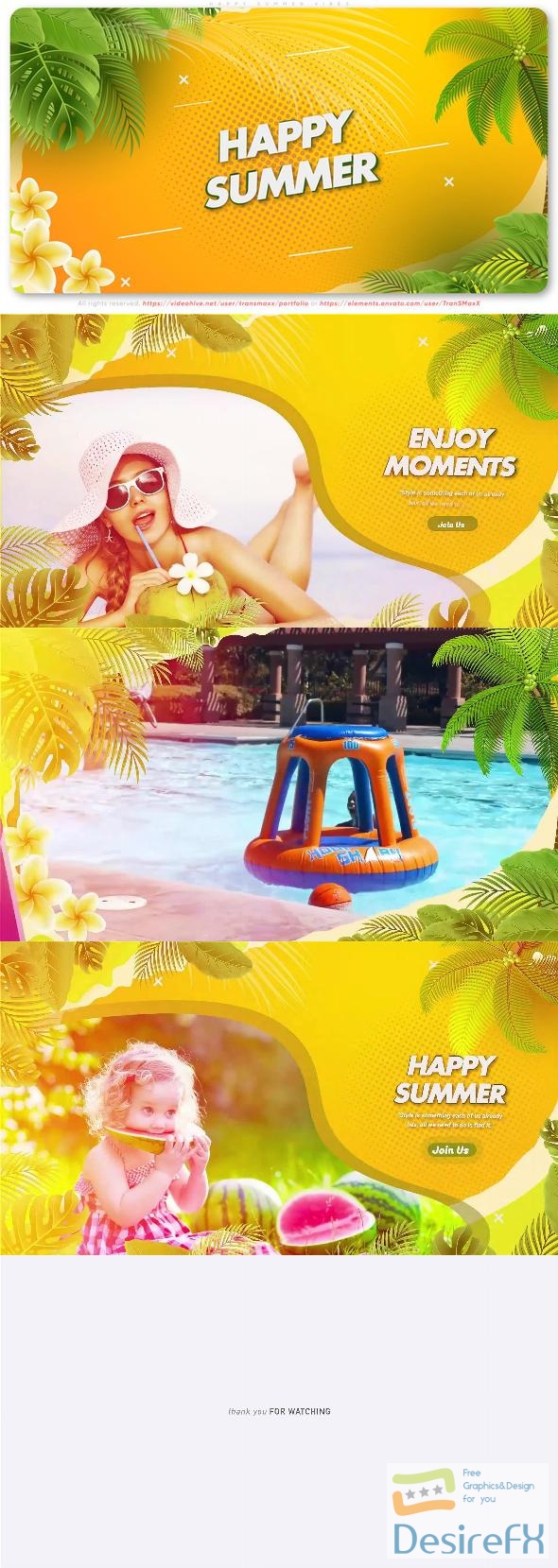 VideoHive Happy Summer Vibes 47520923