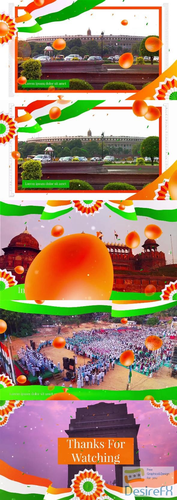 VideoHive Indian Independence Day Slideshow 47221013
