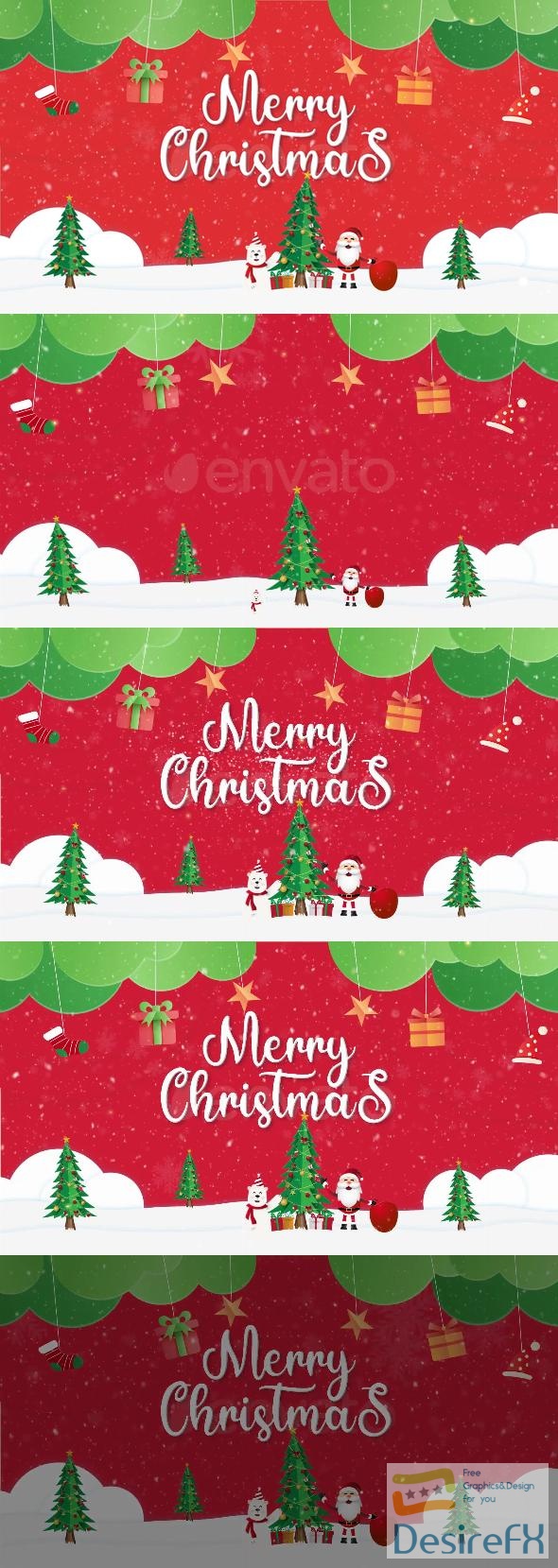 VideoHive Merry Christmas Intro 41984952
