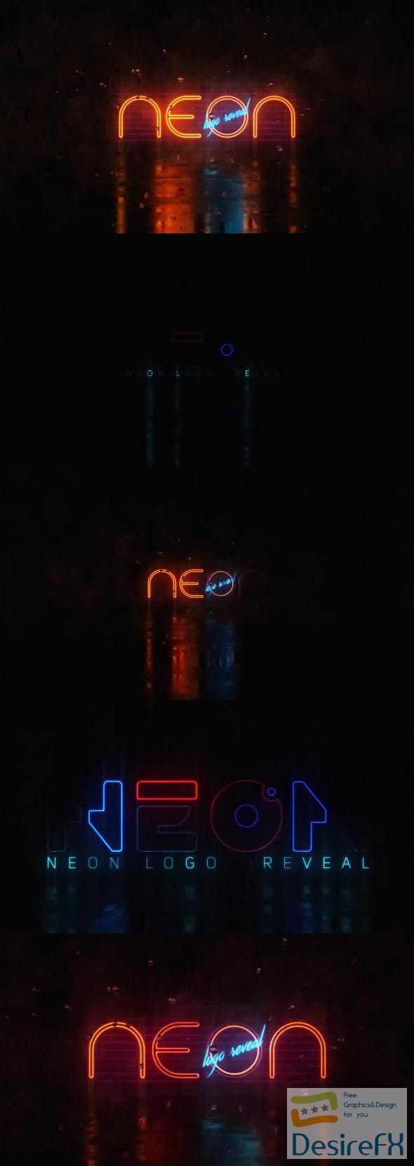 VideoHive Neon Logo Reveal 21667843