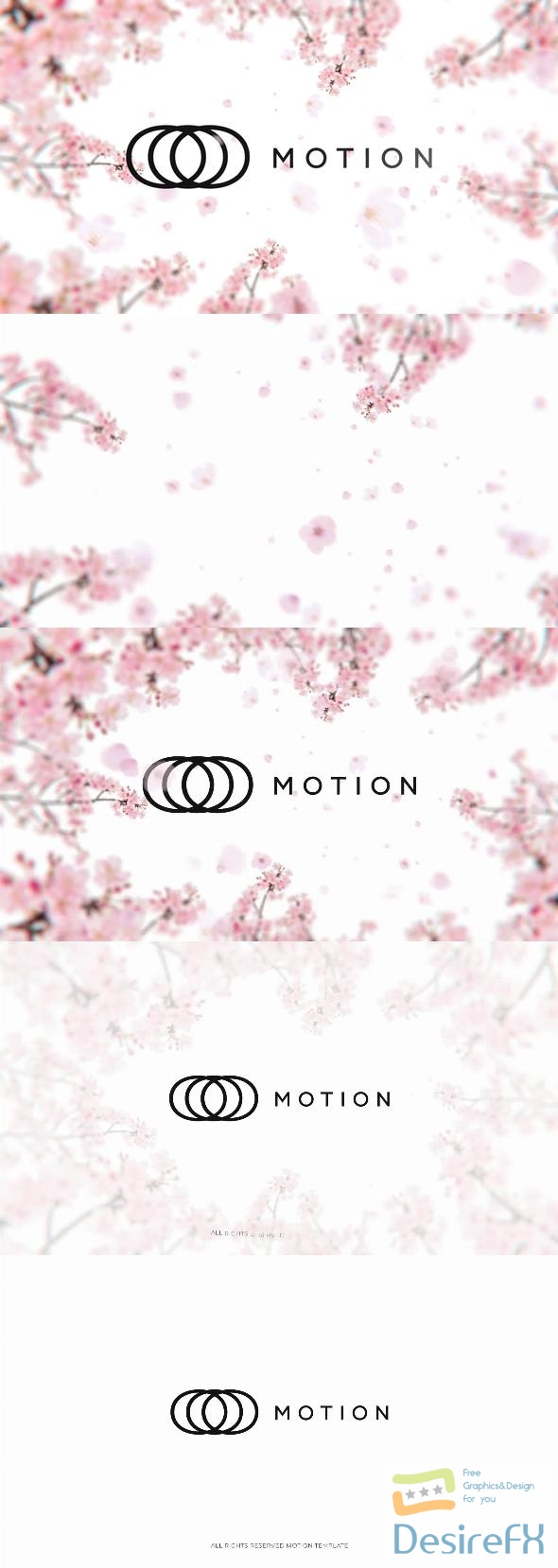 VideoHive Sakura Blossom Logo Reveal 46902887